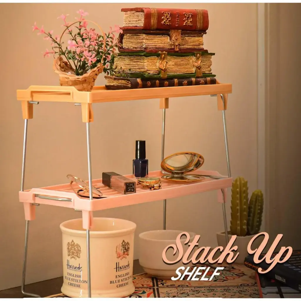 Stackable Foldable Shelf