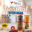 Twist Storage Jars